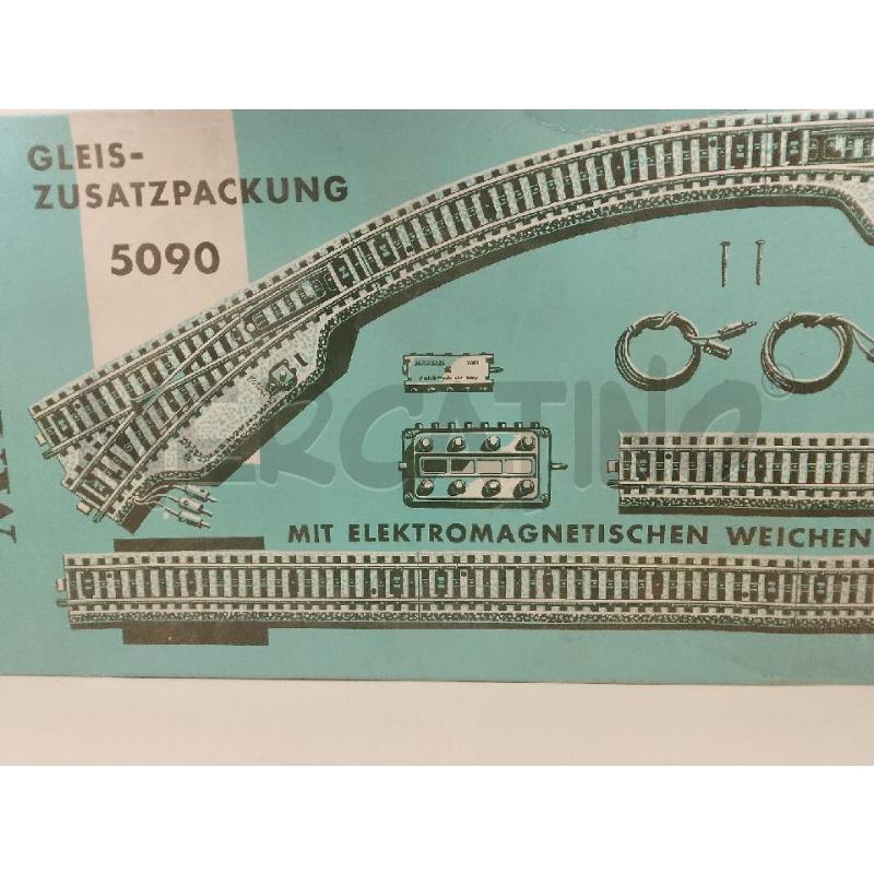 BINARI TRENO PZ. VARI MARKLIN 5090 | Mercatino dell'Usato Siena 3