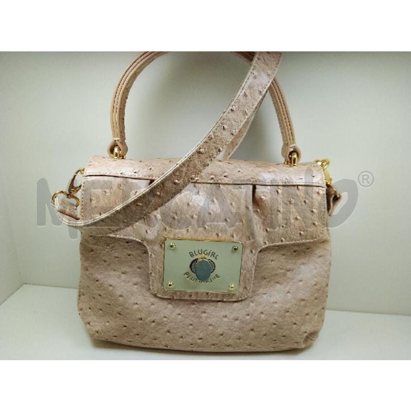 BORSA DONNA BLU GIRL BLUMARINE BEIGE | Mercatino dell'Usato Siena 1