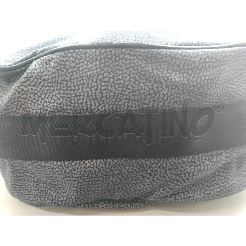 BORSA DONNA BORBONESE GRIGIA E NERA | Mercatino dell'Usato Siena 4