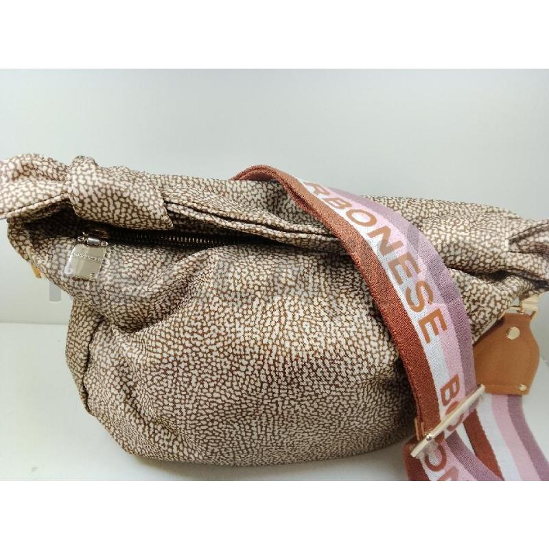 BORSA DONNA BORBONESE TRACOLLA BEIGE | Mercatino dell'Usato Siena 1