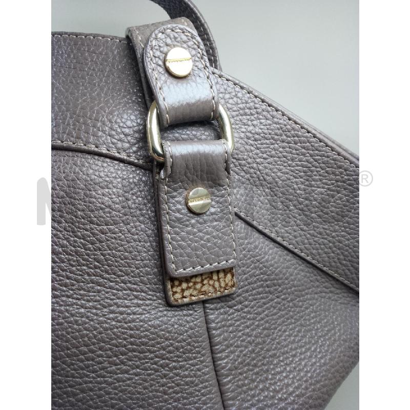 BORSA PELLE BORBONESE TORTORA | Mercatino dell'Usato Siena 2