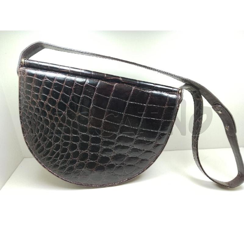 BORSA PELLE NAZARENO GABRIELLI COCCO VINTAGE | Mercatino dell'Usato Siena 1
