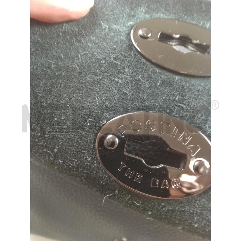 BORSA PELLE ZANELLATO POSTINA NERA MISURA MEDIA | Mercatino dell'Usato Siena 2