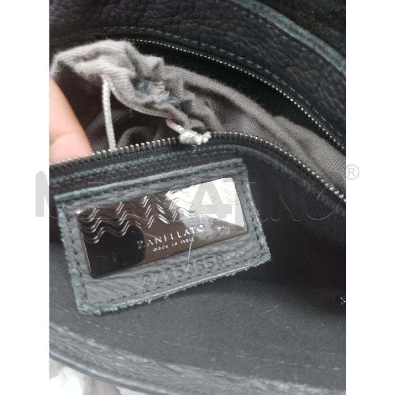 BORSA PELLE ZANELLATO POSTINA NERA MISURA MEDIA | Mercatino dell'Usato Siena 3
