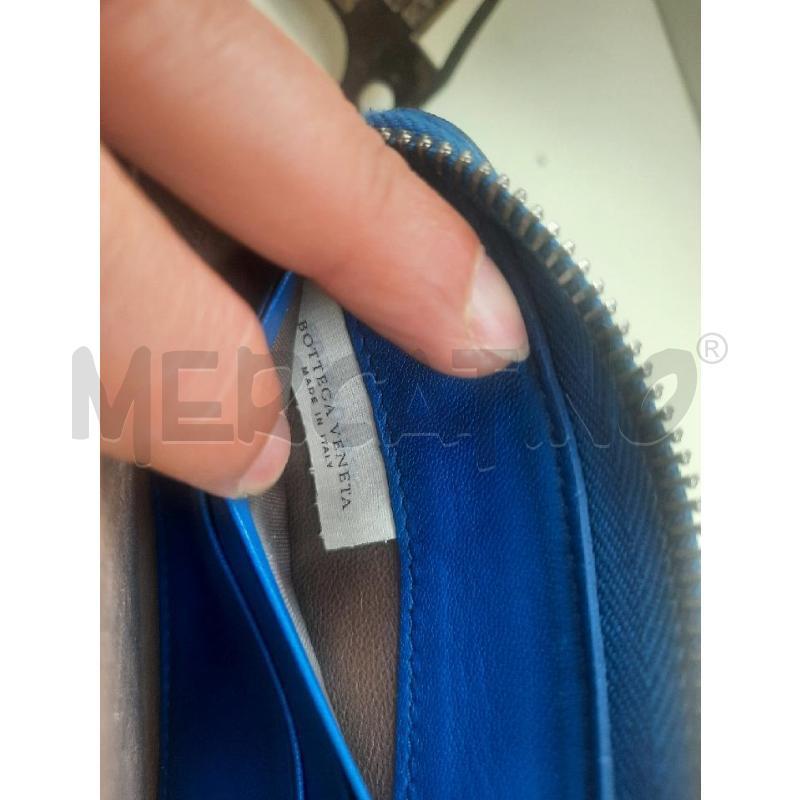 BORSELLO PELLE BOTTEGA VENETA BLUETTE | Mercatino dell'Usato Siena 3