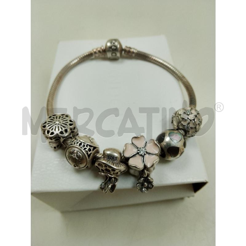 BRACCIALE PANDORA 6 CHARMS | Mercatino dell'Usato Siena 1