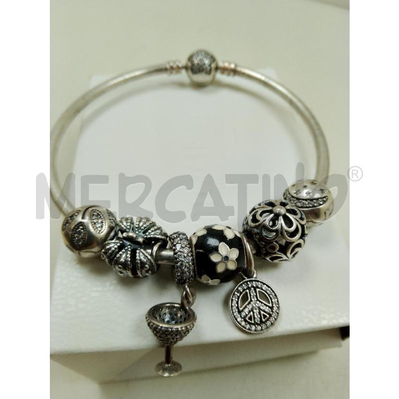 BRACCIALE PANDORA 7 CHARMS | Mercatino dell'Usato Siena 1