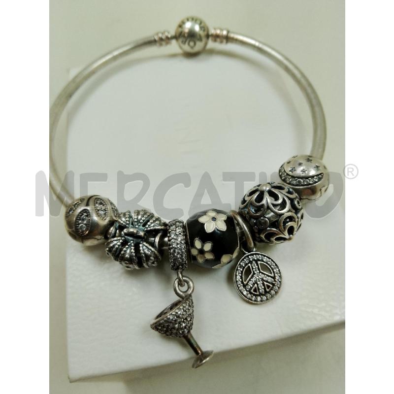 BRACCIALE PANDORA 7 CHARMS | Mercatino dell'Usato Siena 3