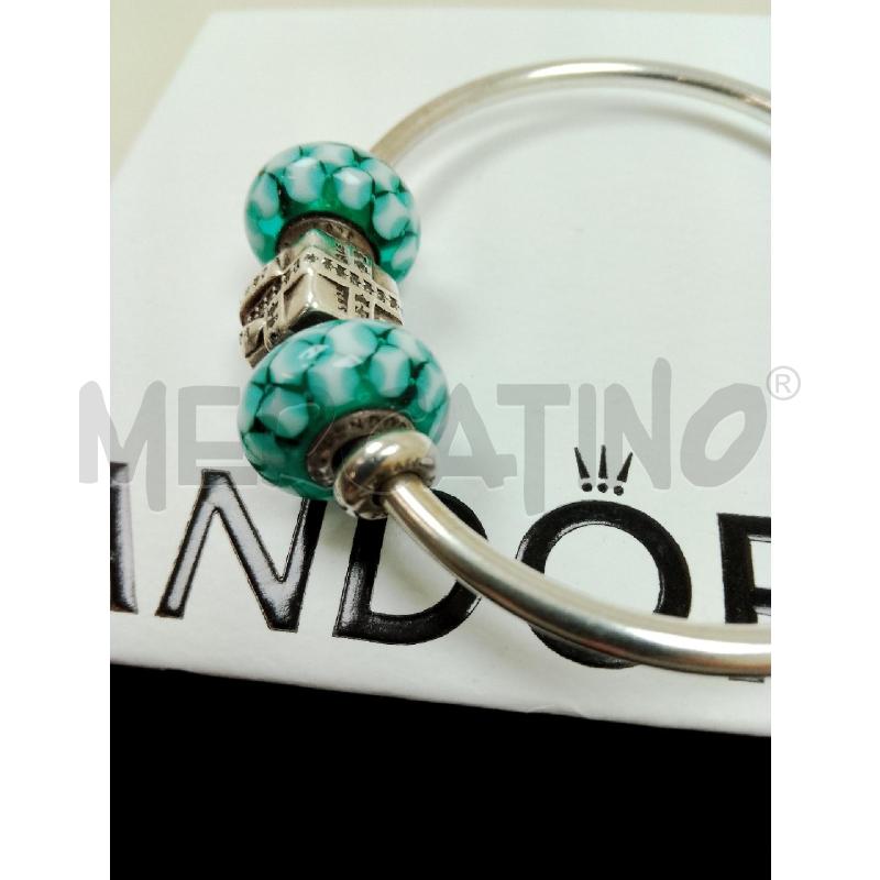 BRACCIALE PANDORA RIGIDO 3 CHARM | Mercatino dell'Usato Siena 3