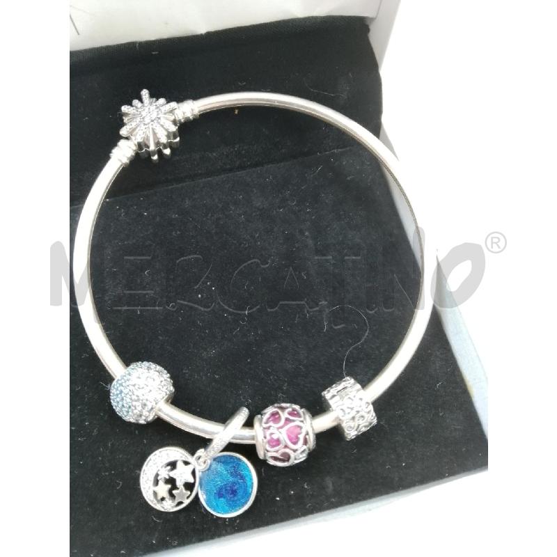 BRACCIALE PANDORA RIGIDO  4 CHARM | Mercatino dell'Usato Siena 1