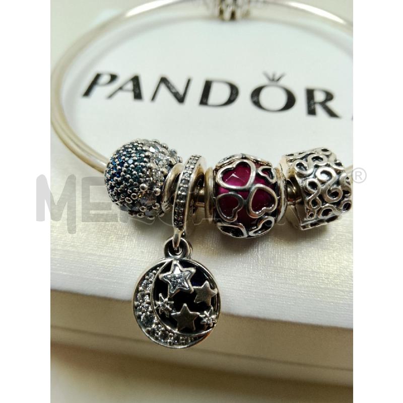 BRACCIALE PANDORA RIGIDO  4 CHARM | Mercatino dell'Usato Siena 3