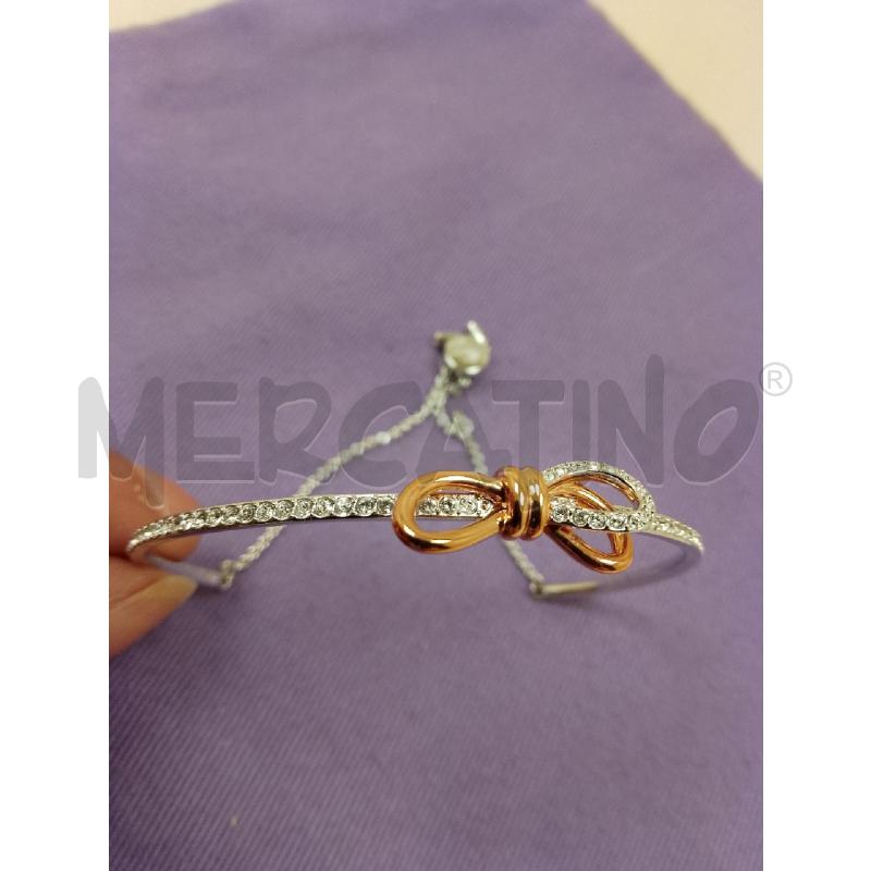 BRACCIALE SWAROSKY FIOCCO SEMIRIGIDO | Mercatino dell'Usato Siena 2