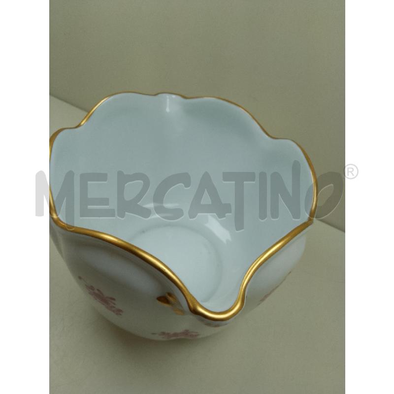 CACHEPOT HEREND BOUQUET APPONYI PURPUR | Mercatino dell'Usato Siena 3