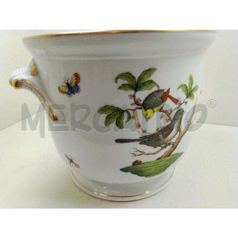 CACHEPOT HEREND ROTHSCHILD BIRD H14 | Mercatino dell'Usato Siena 3