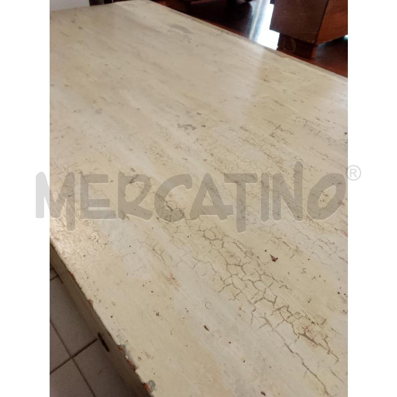 CASSETTONE VECCHIO LACCATO 3 CASSETTI RESTAURATO  | Mercatino dell'Usato Siena 3
