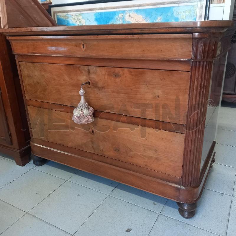 CASSETTONE VECCHIO NOCE 3 CASSETTI | Mercatino dell'Usato Siena 1