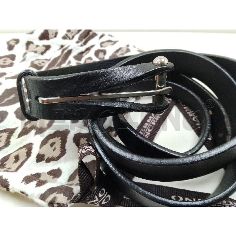 CINTURA ERMANNO SCERVINO NERA 95 | Mercatino dell'Usato Siena 4