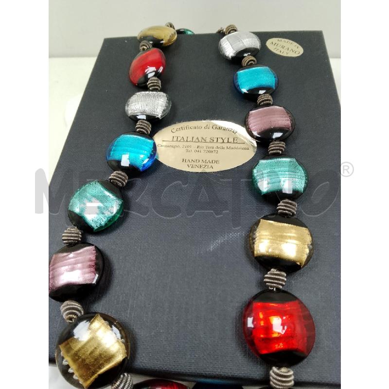 COLLANA COLORATA MURANO | Mercatino dell'Usato Siena 1