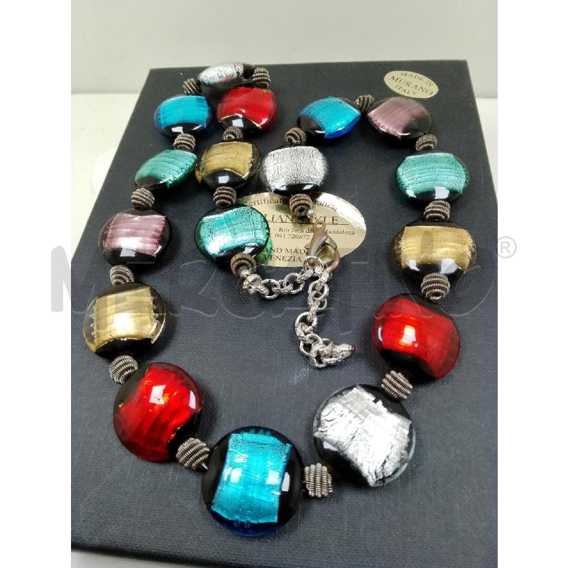 COLLANA COLORATA MURANO | Mercatino dell'Usato Siena 2