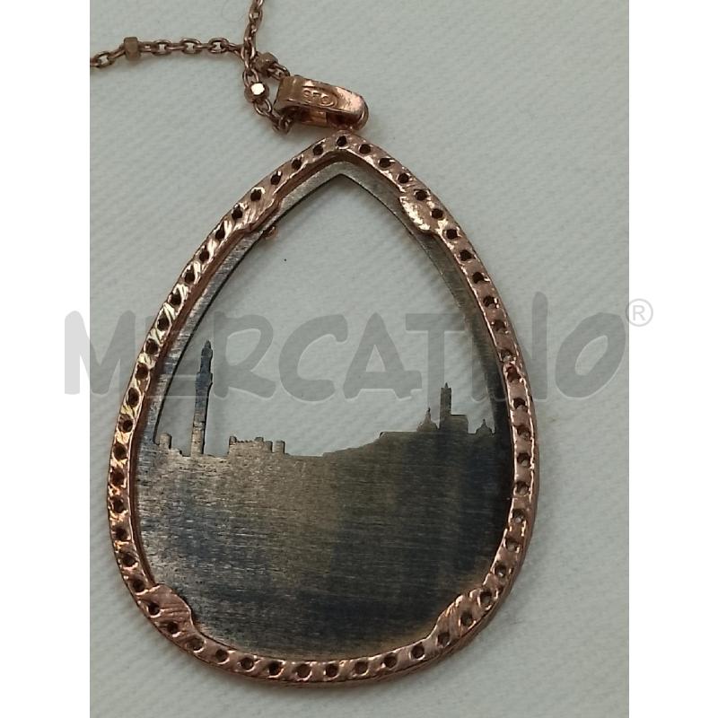 COLLANA PENDENTE TORRE | Mercatino dell'Usato Siena 3