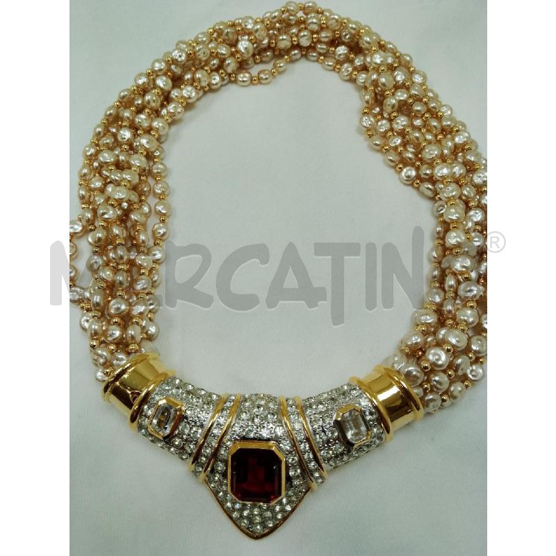COLLANA PERLINE ANNI 80 | Mercatino dell'Usato Siena 1