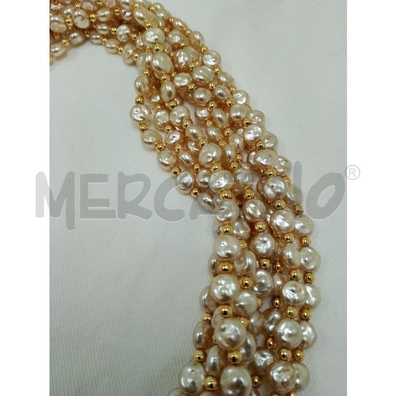 COLLANA PERLINE ANNI 80 | Mercatino dell'Usato Siena 3
