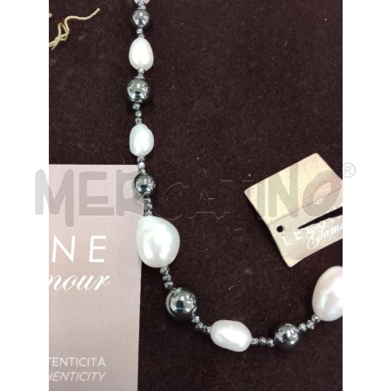 COLLANA PERLINE E EMATITE | Mercatino dell'Usato Siena 3