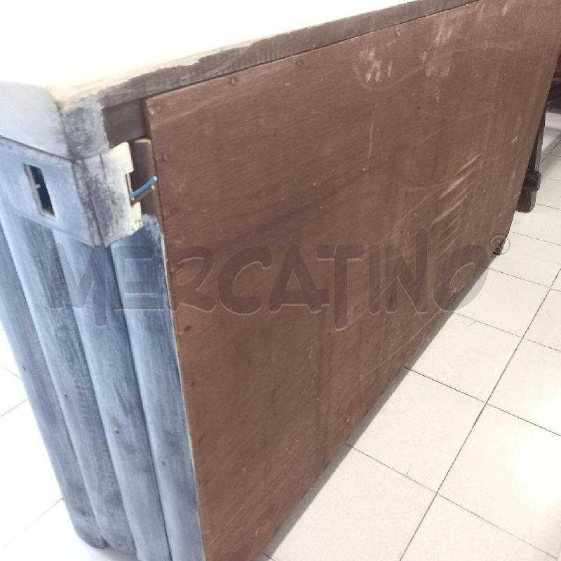 CREDENZA LEGNO 2 SPORTELLI + 5 CASSETTI LACCATO | Mercatino dell'Usato Siena 4