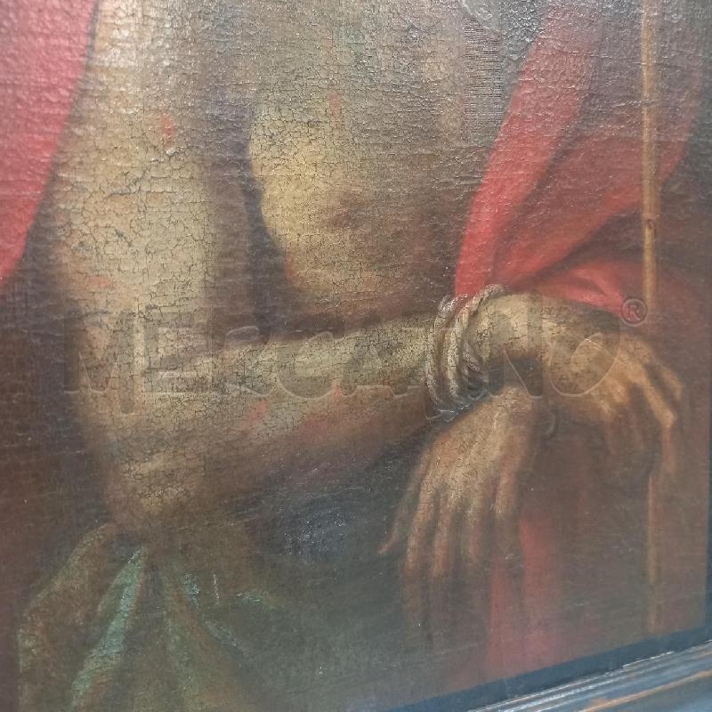 ECCE HOMO OLIO SU TELA 70,5X57 FRANCESCO NASINI  CASTELDELPIANO 1615CA- GROSSETO 1695 | Mercatino dell'Usato Siena 3