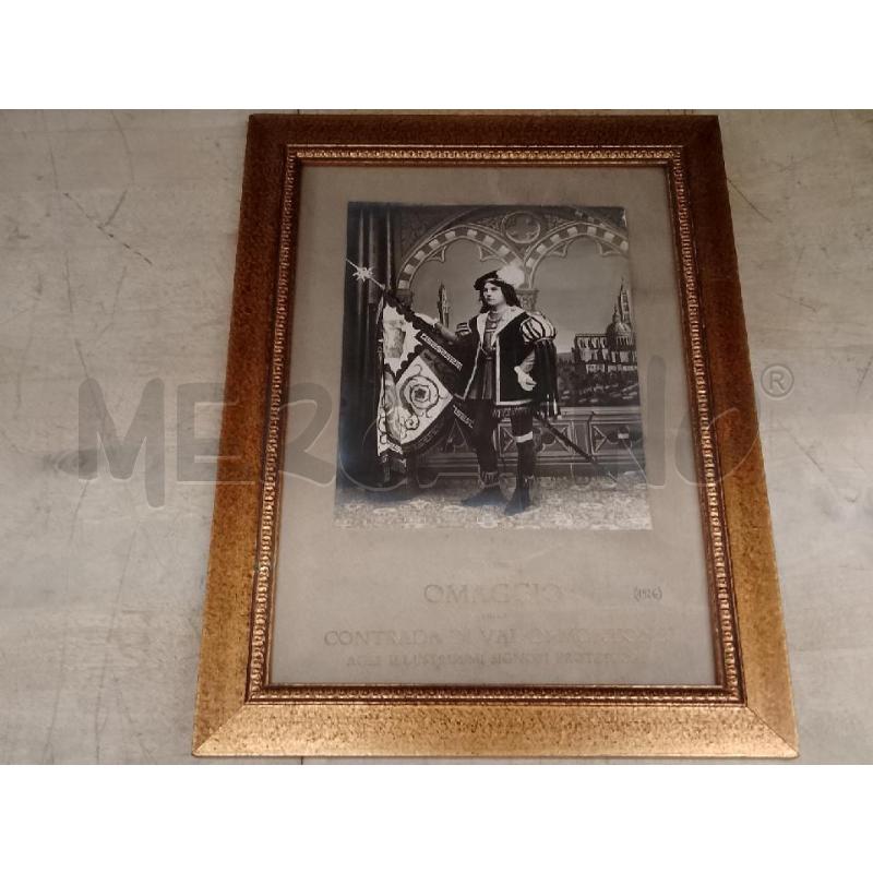 FOTO VALDIMONTONE OMAGGIO 1926 AGLI ILLUSTRISSIMI SIGNORI PROTETTORI  | Mercatino dell'Usato Siena 1