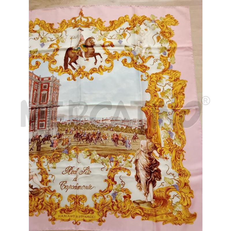FOULARD MARIANO RUBINACCI REAL SITO CAPODIMONTE | Mercatino dell'Usato Siena 2