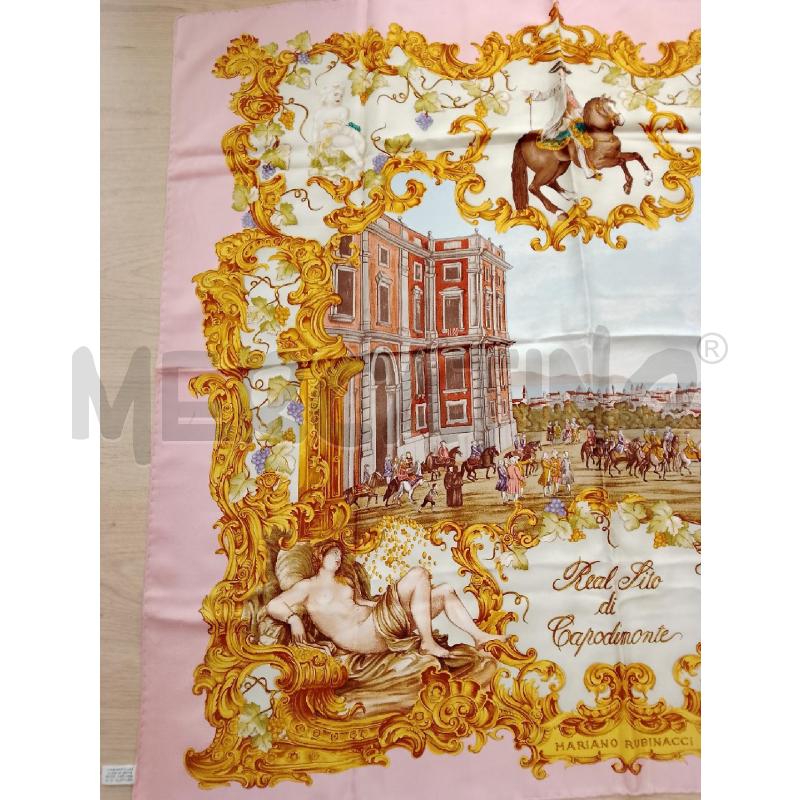 FOULARD MARIANO RUBINACCI REAL SITO CAPODIMONTE | Mercatino dell'Usato Siena 3