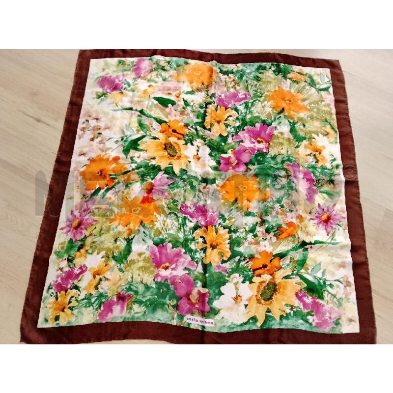FOULARD MILA SCHON MARR FIORI | Mercatino dell'Usato Siena 1