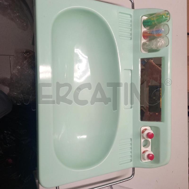 GIOCO LAVABO FASCIATOIO PER BAMBOLE ANNI 70 | Mercatino dell'Usato Siena 1