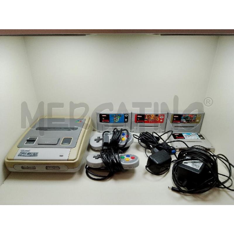GIOCO SUPERNINTENDO CON GIOCHI | Mercatino dell'Usato Siena 1