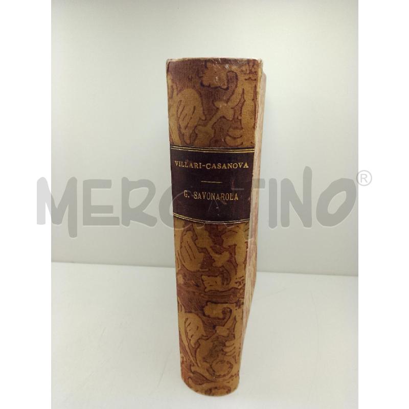 LIBRO SCRITTI DI PREDICHE SAVONAROLA | Mercatino dell'Usato Siena 1
