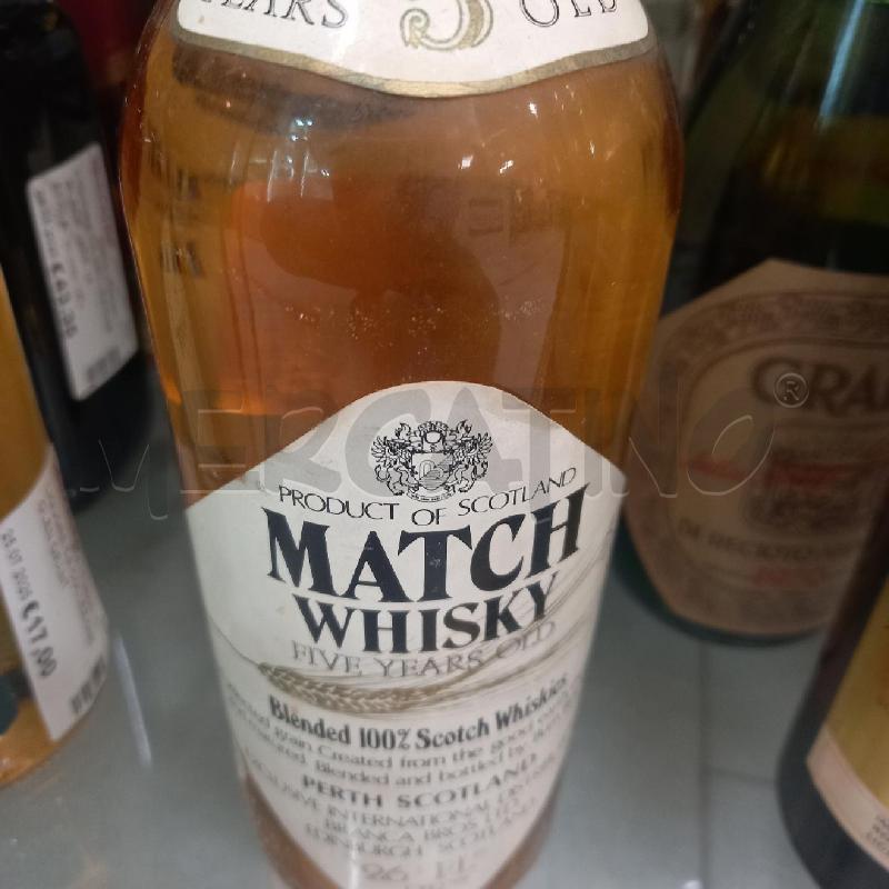 LIQUORE MATCH WHISKY 5 ANNI | Mercatino dell'Usato Siena 1
