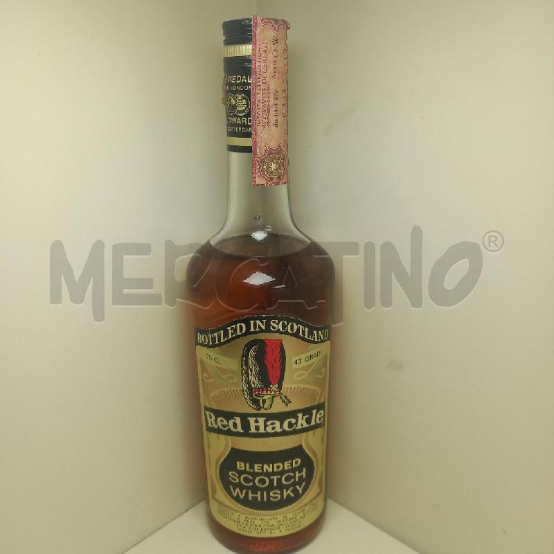LIQUORE WHISKY RED HACKLE | Mercatino dell'Usato Siena 1