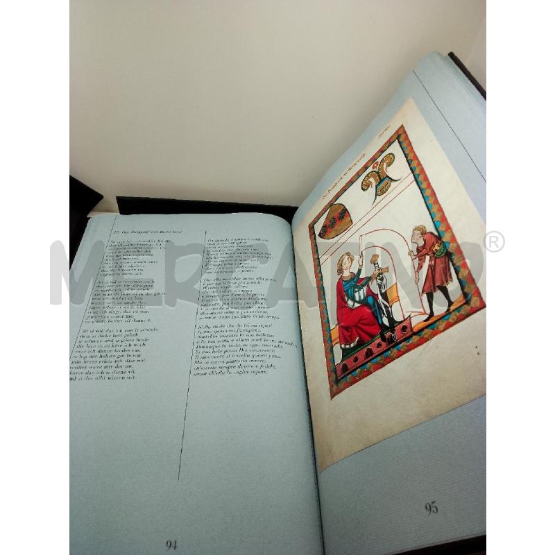 LIRICHE D'AMOR CORTESE DAL CODICE MANESSE | Mercatino dell'Usato Siena 3