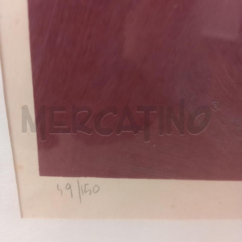 LITOGRAFIA STAMPA RITRATTO DI UOMO 49/150 | Mercatino dell'Usato Siena 3