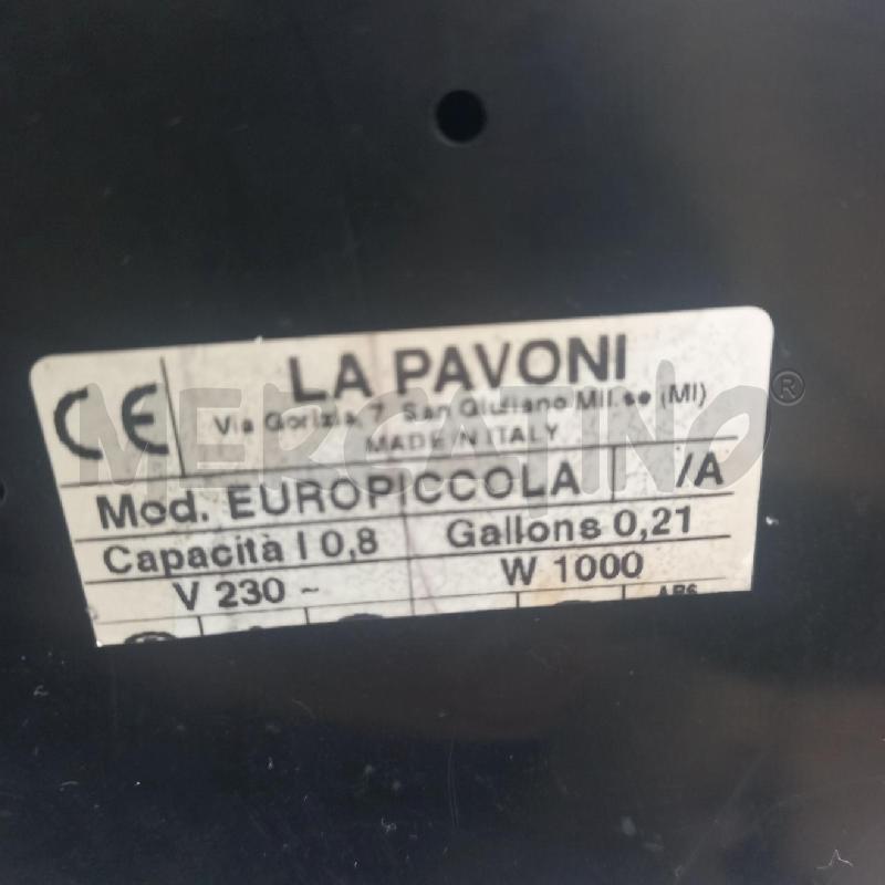 MACCHINA CAFFE' PAVONI LA PICCOLA  | Mercatino dell'Usato Siena 4