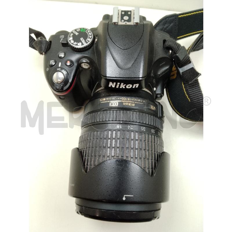 MACCHINA FOTOGRAFICA NIKON D5100 CON 18/105 | Mercatino dell'Usato Siena 5