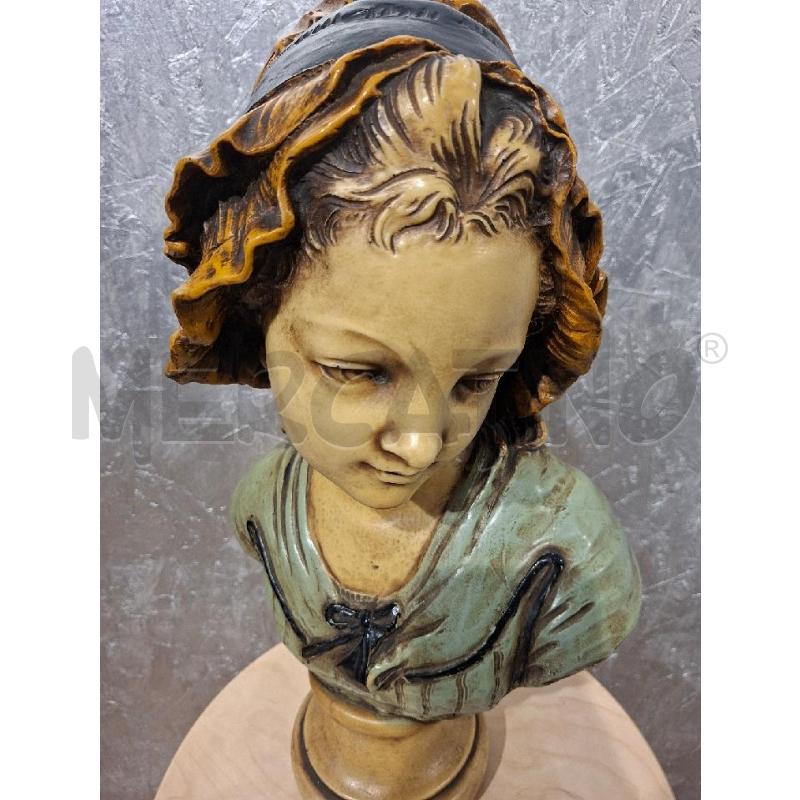 MEZZO BUSTO VOLTO FANCIULLA FRANCESE GRINAM NIAM | Mercatino dell'Usato Siena 2