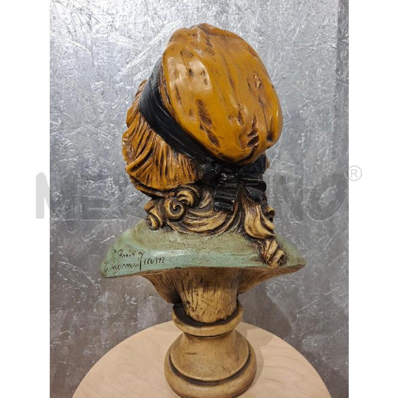 MEZZO BUSTO VOLTO FANCIULLA FRANCESE GRINAM NIAM | Mercatino dell'Usato Siena 3