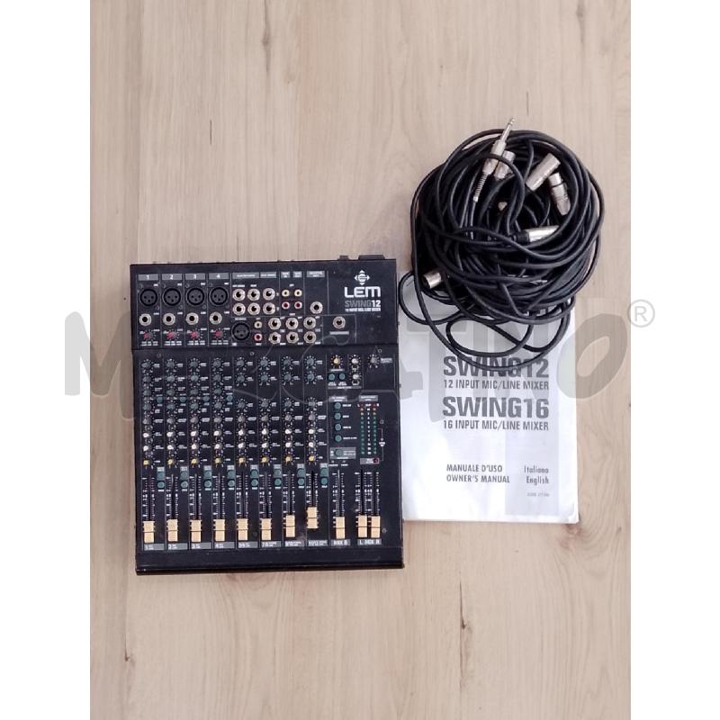 MIXER DJ LEM SWING 12 | Mercatino dell'Usato Siena 1