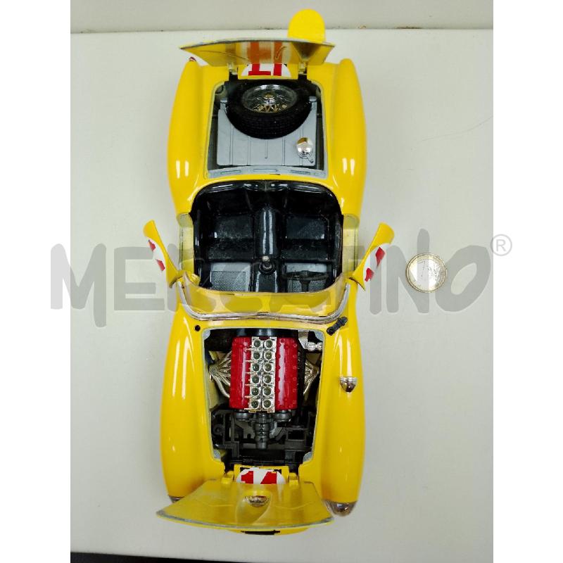 MODELLINO AUTO BURAGO FERRARI 1/18 GIALLA | Mercatino dell'Usato Siena 4