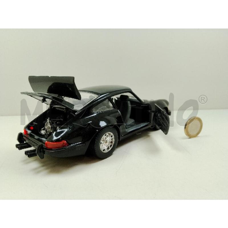 MODELLINO AUTO BURAGO PORSCHE 1/24 NERA | Mercatino dell'Usato Siena 2
