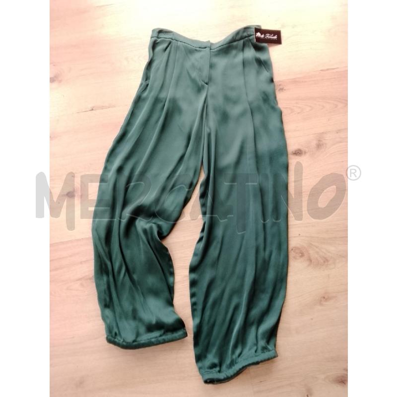 PANTALONE DONNA SETA GIORGIO ARMANI VERDE | Mercatino dell'Usato Siena 1