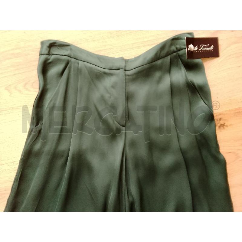 PANTALONE DONNA SETA GIORGIO ARMANI VERDE | Mercatino dell'Usato Siena 2
