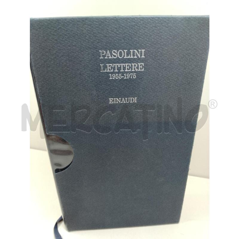 PASOLINI LETTERE  1955-1975 ED EINAUDI | Mercatino dell'Usato Siena 1